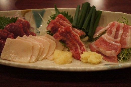 馬刺し
