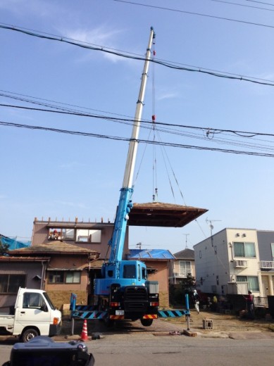 屋根移動